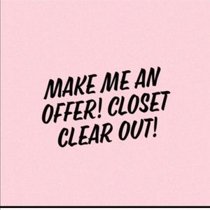 COPY - Clearing out my closet!!!!